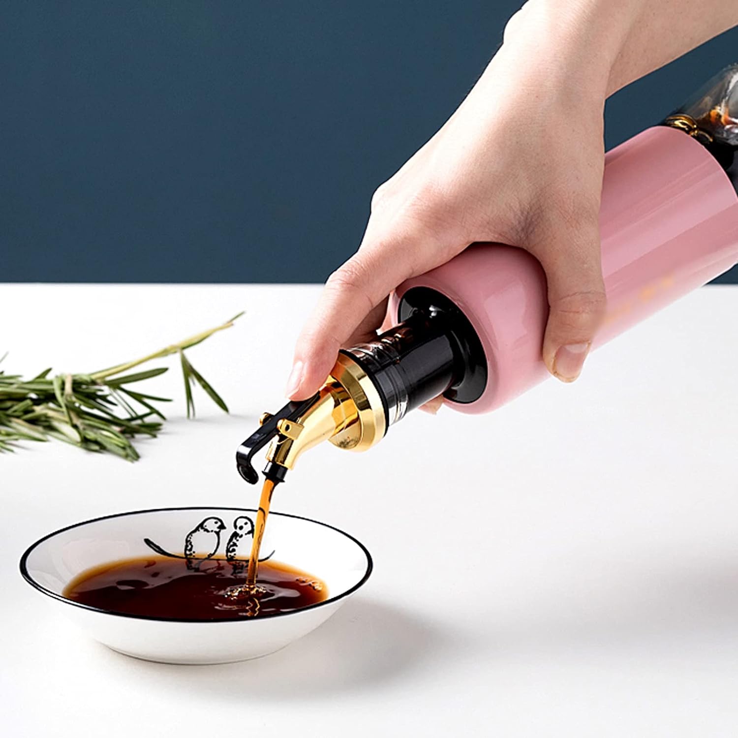 5526 300 Ml Olive Oil Dispenser Bottle Leakproof Condiment Glass Container Non- Drip Spout Soy Sauce Vinegar Cruet Bottle For Kitchen Cooking Bbq Fry For Kicthen Home (300 Ml) 5526 300 Ml Olive Oil Dispenser Bottle Leakproof Condiment Glass Container Non- Drip Spout Soy Sauce Vinegar Cruet Bottle For Kitchen Cooking Bbq Fry For Kicthen Home (300 Ml)